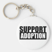 Support Adoption Key Chain