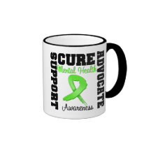 Support Advocate Cure - Mental Health Awareness Coffee Mugs