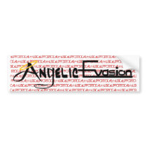 Support Angelic Evasion Sticker Bumper Stickers