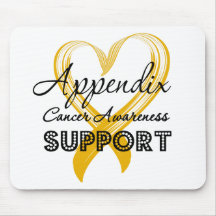 Support Appendix Cancer Awareness Mousepad