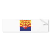SUPPORT Arizona, AZ Bumper Stickers
