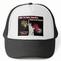 Support Arizona SB 1070 - Unite to Save America Mesh Hat