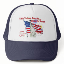 Support Arizona SB 1070 - Unite to Save America Trucker Hats