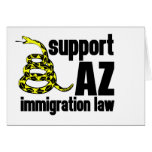support AZ immigration law Cards