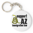 support AZ immigration law keychains