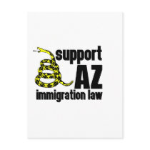 support AZ immigration law Post Cards