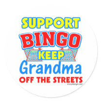 Support Bingo Grandma