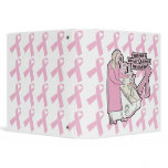 support breast cancer reasearch ribbons notebook 3 ring binders