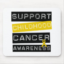 Support Childhood Cancer Awareness Mouse Pad