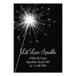 Support de cierge magique (noir) invitations
