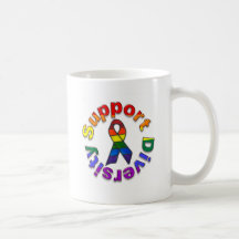 Support Diversity Coffee Mug