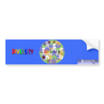 Support Diversity in My Community Bumper Sticker bumper stickers