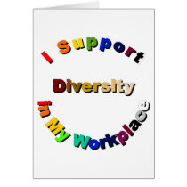 Support Diversity in My Workplace Card