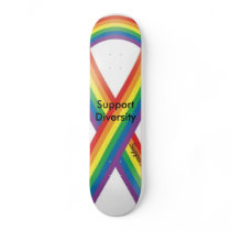Support Diversity Skate Board