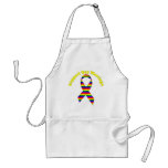Support Gay Marriage Rainbow Awareness Ribbon Aprons