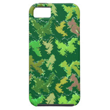 Support Green - Deep Jungle Art by Navin iPhone 5 Covers