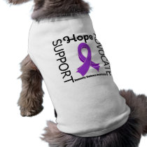 Support Hope Advocate Domestic Violence Pet Tee Shirt