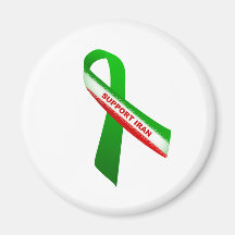 Support Iran Fridge Magnet