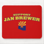 Support Jan Brewer Mouse Pad