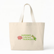 Support Local Farmers Tote Bags