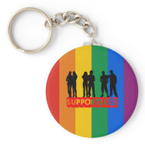 Support Love Keychain