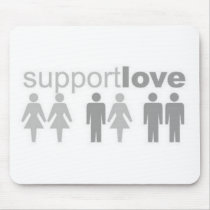 support-love mouse mat