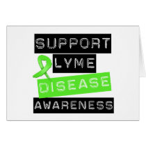 Support Lyme Disease Awareness Cards