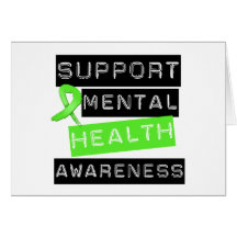 Support Mental Health Awareness Greeting Card