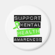 Support Mental Health Awareness Magnet