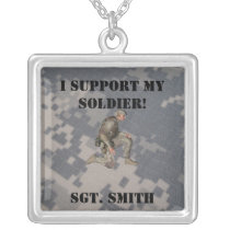 Support My Soldier, Personalize Pendants