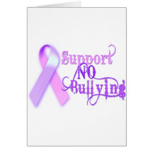 Support No Bullying Greeting Card