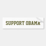 Support Obama Bumper Sticker