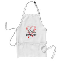 Support Oral Cancer Awareness Apron