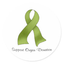 Support Organ Donation Sticker