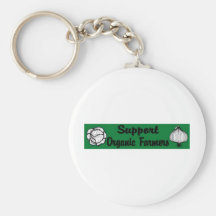 Support Organics Key Chain
