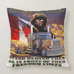Support Our Canadian Troops Pillow