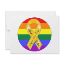 Support Our Gay and Lesbian Troops! Invitations