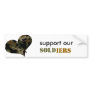 support our heroes bumper stickers