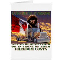Support Our  Troops Cards