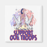 "Support Our Troops" Magnet