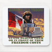 Support Our  Troops Mousepad
