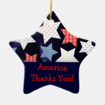 Support Our Troops Ornament