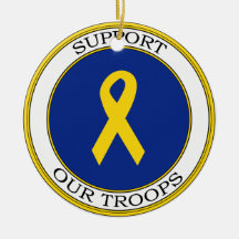Support Our Troops Ornaments