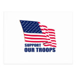 Support our troops post cards