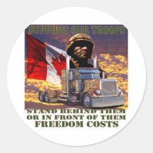 Support Our  Troops Stickers