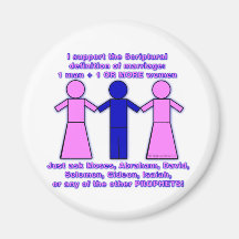 Support Polygamy Magnet