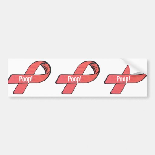 SUPPORT POOP BUMPER STICKER