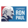 Support Ron Paul Rectangle Stickers