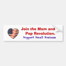 Support Small Business Bumper Stickers