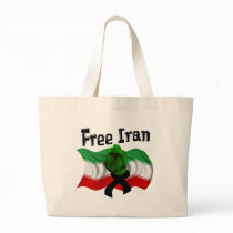 Support The Green Wave, Free Iran Bag